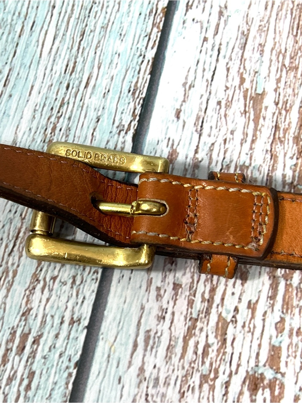 🦆 DOONEY & BOURKE ESSEX AWL PEBBLED BROWN AND BRITISH TAN CROSSBODY VINTAGE - Picture 13 of 16